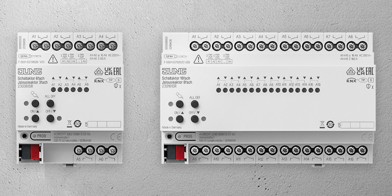 KNX Schalt- und Jalousieaktoren bei Schuster Elektrotechnik in Heidelberg